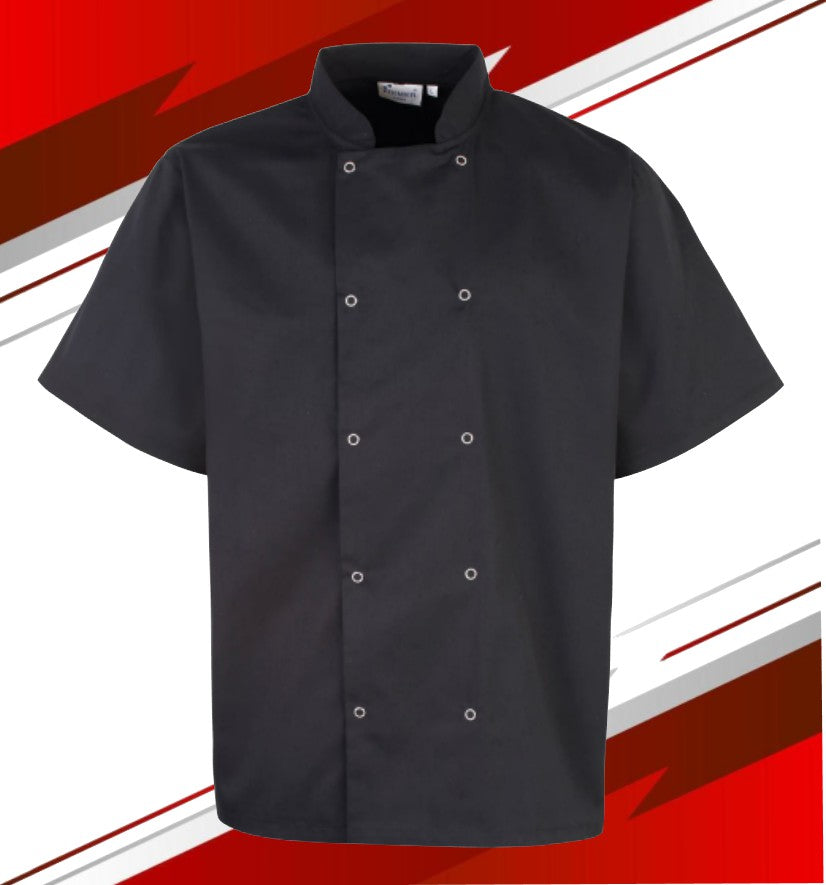 JALECA DE CHEFE MANGA CURTA